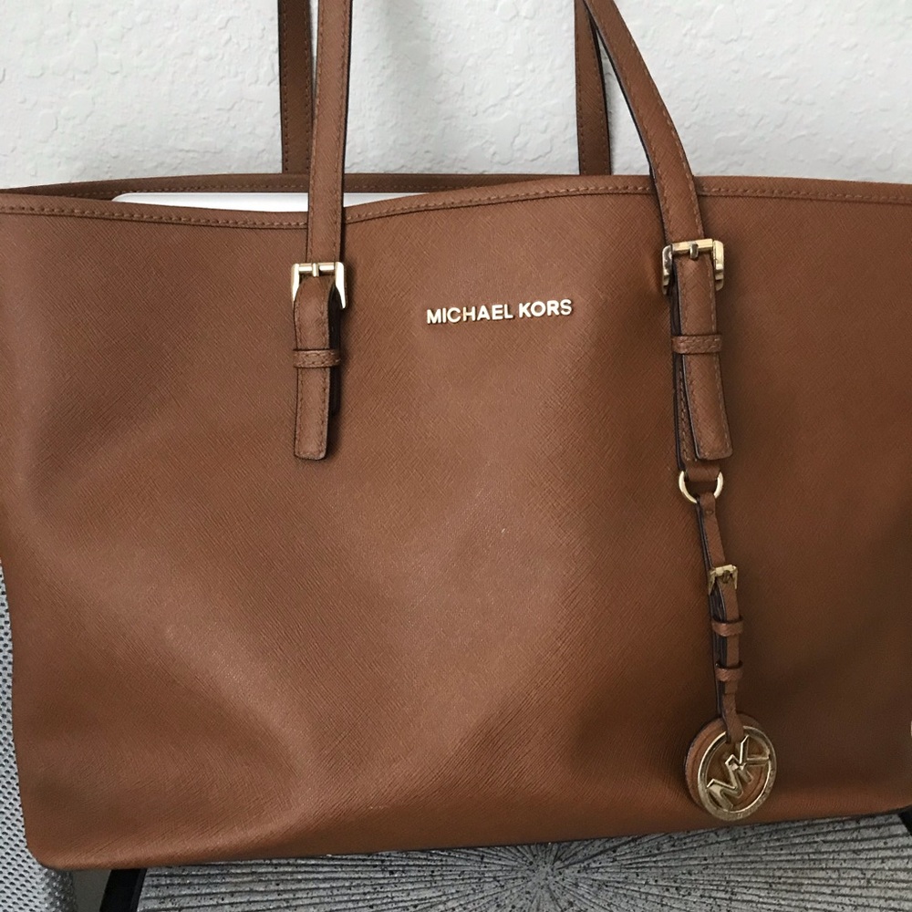 Michael Kors leather tote